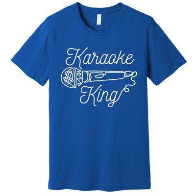 Karaoke King Microphone Musical Premium T-Shirt