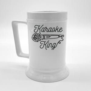 Karaoke King Microphone Musical Beer Stein