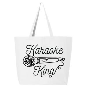 Karaoke King Microphone Musical 25L Jumbo Tote