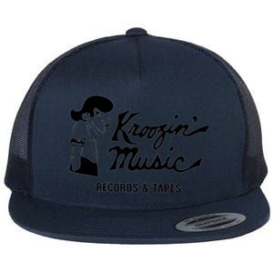 Kroozin Kroozin Music South Side Chicago Flat Bill Trucker Hat