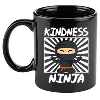 Kids Kindness Ninja Anti Bullying Gift Orange Unity Day 11oz C Handle Ceramic Mug