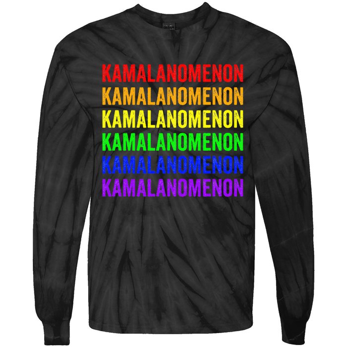 Kamalanomenon Kamala Nomenon Phenomenon Tie-Dye Long Sleeve Shirt