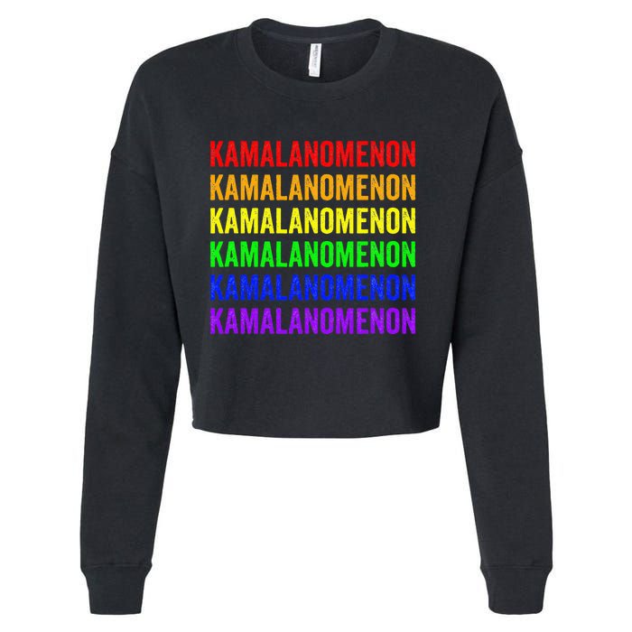 Kamalanomenon Kamala Nomenon Phenomenon Cropped Pullover Crew