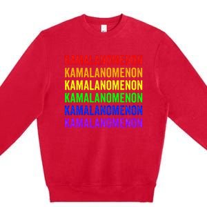 Kamalanomenon Kamala Nomenon Phenomenon Premium Crewneck Sweatshirt