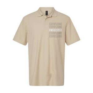 Knowledge Softstyle Adult Sport Polo