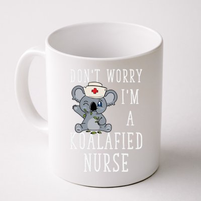 Koala Koalafied Nursing Qualified Nurse Funny Nurse Pets Meaningful Gift Coffee Mug