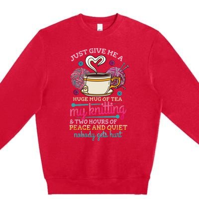 Knitting Premium Crewneck Sweatshirt