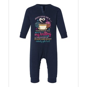 Knitting Infant Fleece One Piece