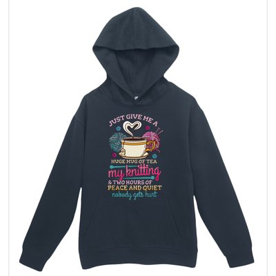 Knitting Urban Pullover Hoodie