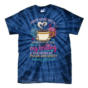 Knitting Tie-Dye T-Shirt