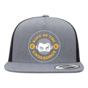 Kaybebop King Of The Underdogs Flat Bill Trucker Hat