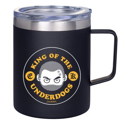 Kaybebop King Of The Underdogs 12oz Stainless Steel Coffee Mug