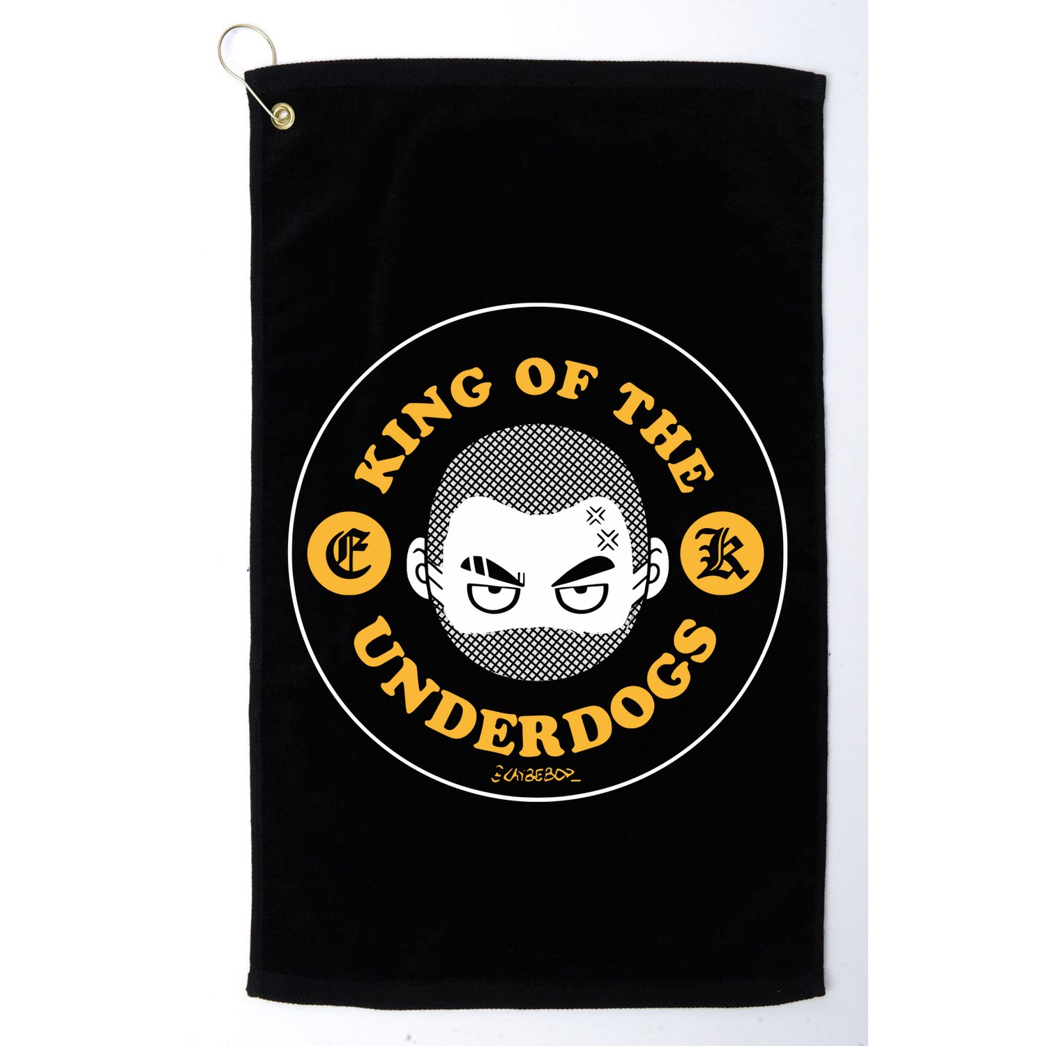 Kaybebop King Of The Underdogs Golf Towel