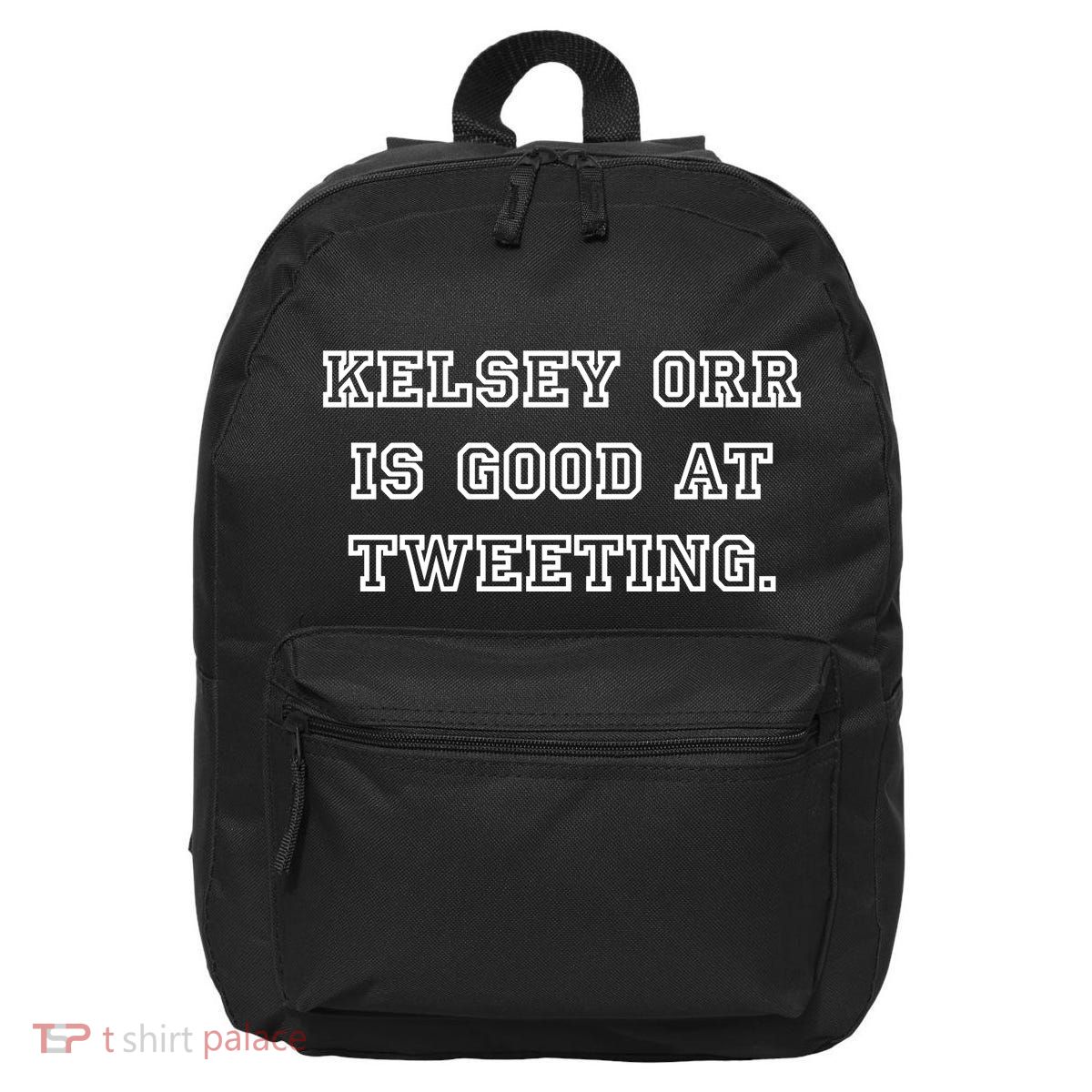 Kelseytayorr Kelsey Orr Is Good At Tweeting 16 in Basic Backpack