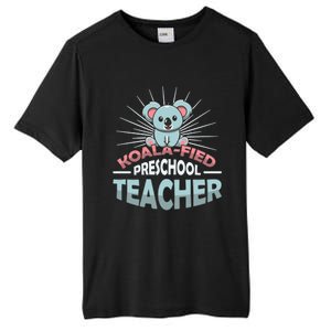 KoalaFied Koala Proud Preschool Teacher Gift Tall Fusion ChromaSoft Performance T-Shirt