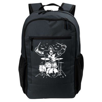 King Kong Playing Drums Daily Commute Backpack