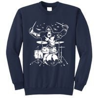 King Kong Playing Drums Sweatshirt