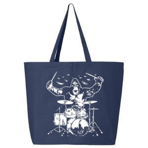 King Kong Playing Drums 25L Jumbo Tote