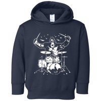 King Kong Playing Drums Toddler Hoodie