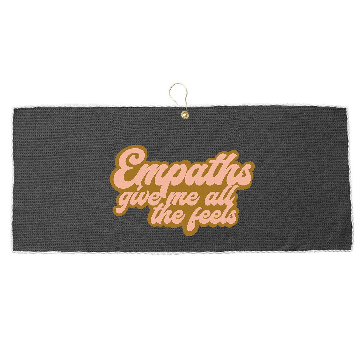 Kotlc Keefe Quote Gift For Keeper Fans Of The Lost Cities Large Microfiber Waffle Golf Towel