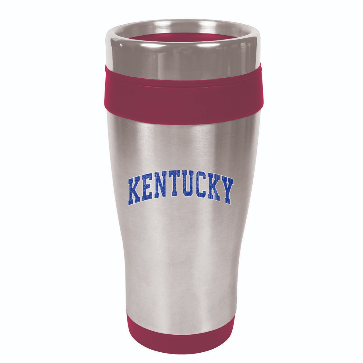 Kentucky Ky Retro Vintage Athletic Sports Design Blue Style 16oz Travel Tumbler