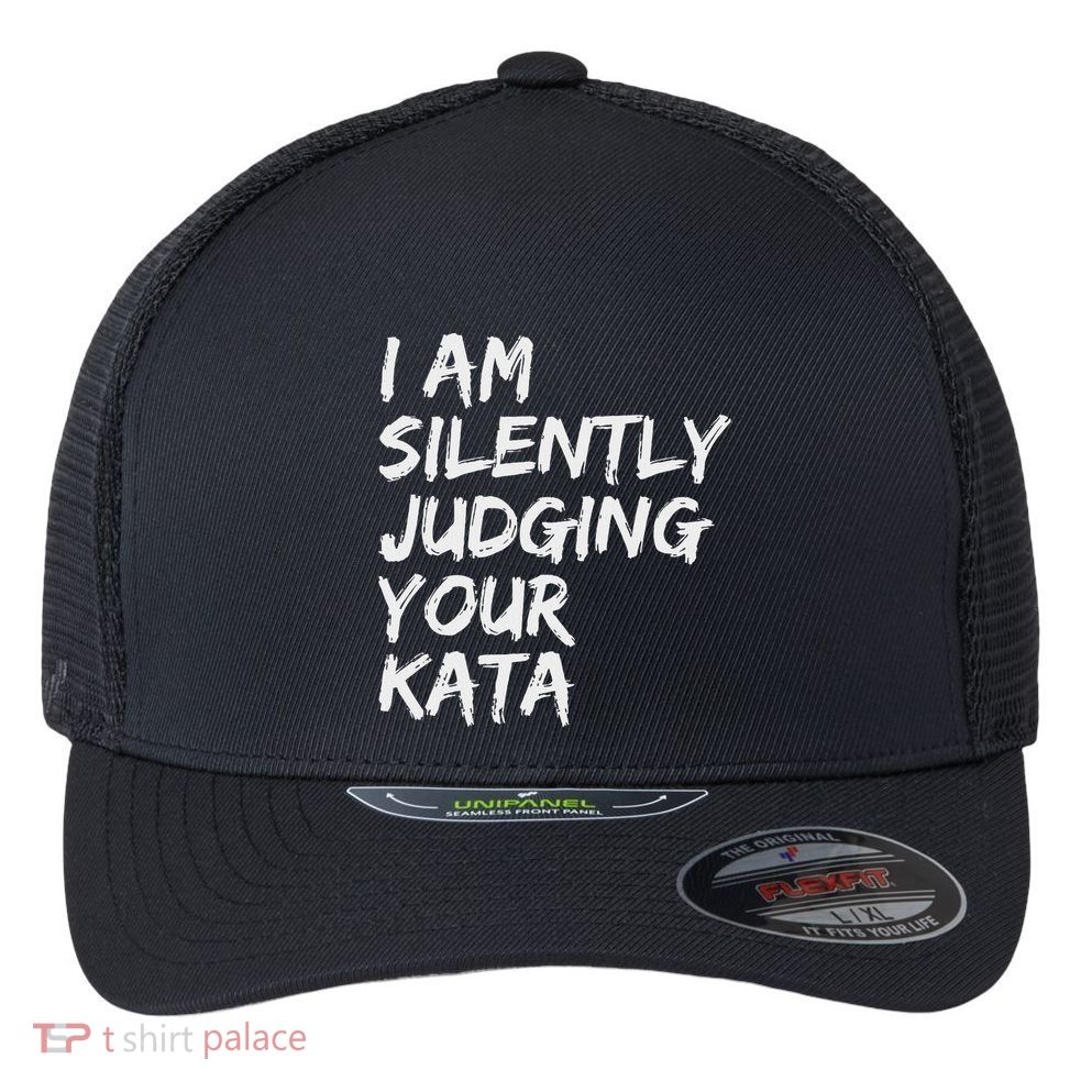 Karate Kata Shotokan Kyokushin Goju Wado Shito Ryu Nanbudo Flexfit Unipanel Trucker Cap
