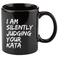 Karate Kata Shotokan Kyokushin Goju Wado Shito Ryu Nanbudo 11oz C Handle Ceramic Mug
