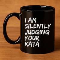 Karate Kata Shotokan Kyokushin Goju Wado Shito Ryu Nanbudo 11oz C Handle Ceramic Mug