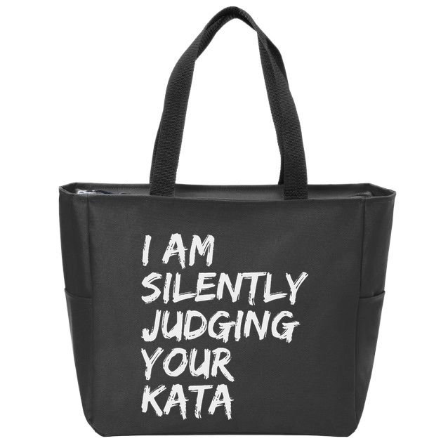 Karate Kata Shotokan Kyokushin Goju Wado Shito Ryu Nanbudo Zip Tote Bag