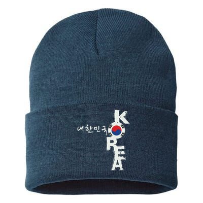 Korean Korea Souvenir Sustainable Knit Beanie