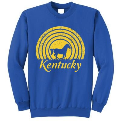 Kentucky Ky Thoroughbred Horse Farm Racing Derby Infield Meaningful Gift Sweatshirt