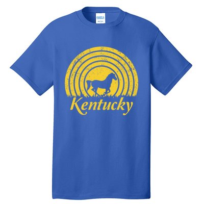 Kentucky Ky Thoroughbred Horse Farm Racing Derby Infield Meaningful Gift Tall T-Shirt