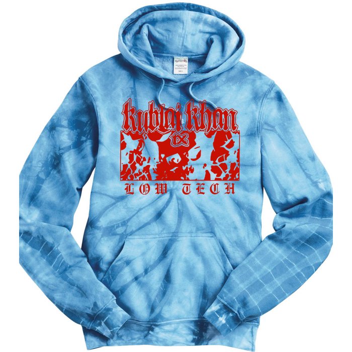 Kublai Khan Tx Low Tech New Tie Dye Hoodie