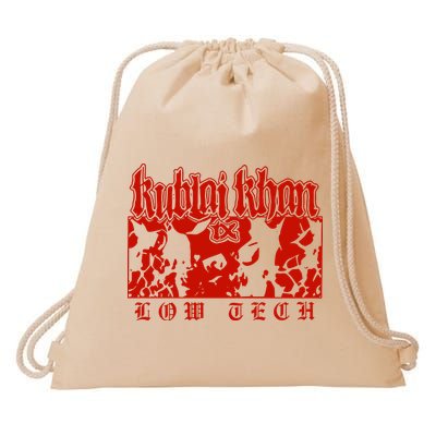 Kublai Khan Tx Low Tech New Drawstring Bag