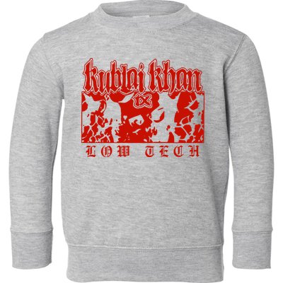 Kublai Khan Tx Low Tech New Toddler Sweatshirt