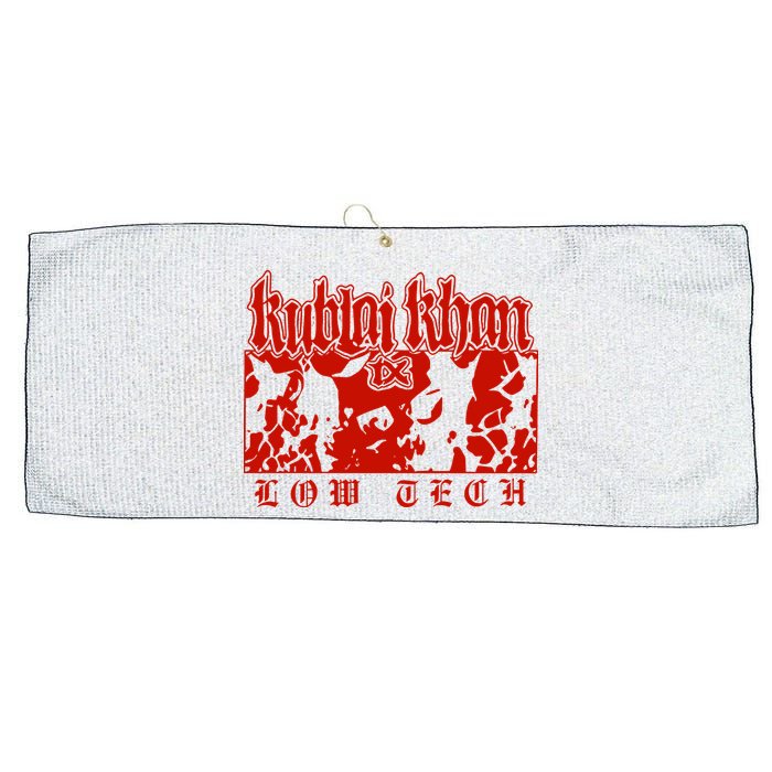 Kublai Khan Tx Low Tech New Large Microfiber Waffle Golf Towel