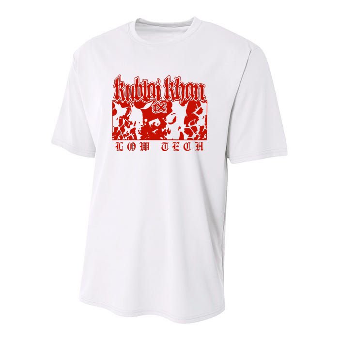 Kublai Khan Tx Low Tech New Youth Performance Sprint T-Shirt