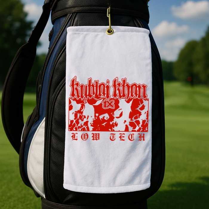 Kublai Khan Tx Low Tech New Golf Towel
