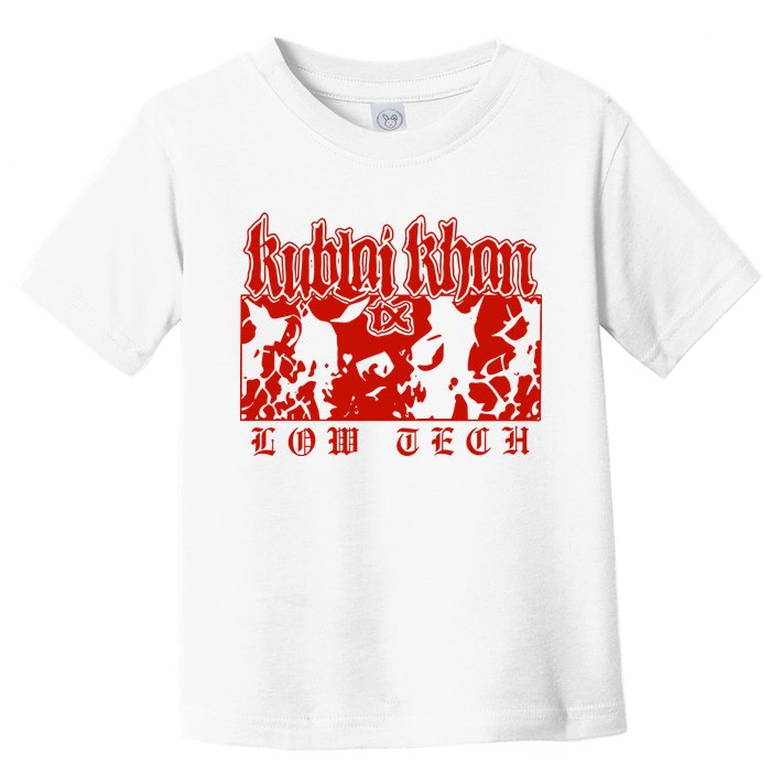 Kublai Khan Tx Low Tech New Toddler T-Shirt