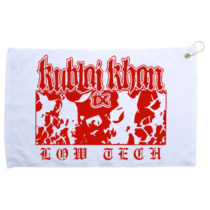 Kublai Khan Tx Low Tech New Grommeted Golf Towel