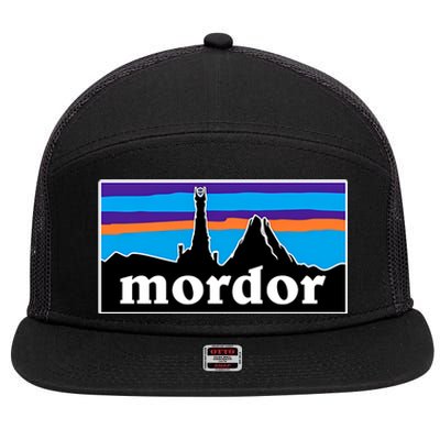 Kaia Kay The L.O.R.D Of The Rings Mordor 7 Panel Mesh Trucker Snapback Hat