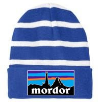 Kaia Kay The L.O.R.D Of The Rings Mordor Striped Beanie with Solid Band