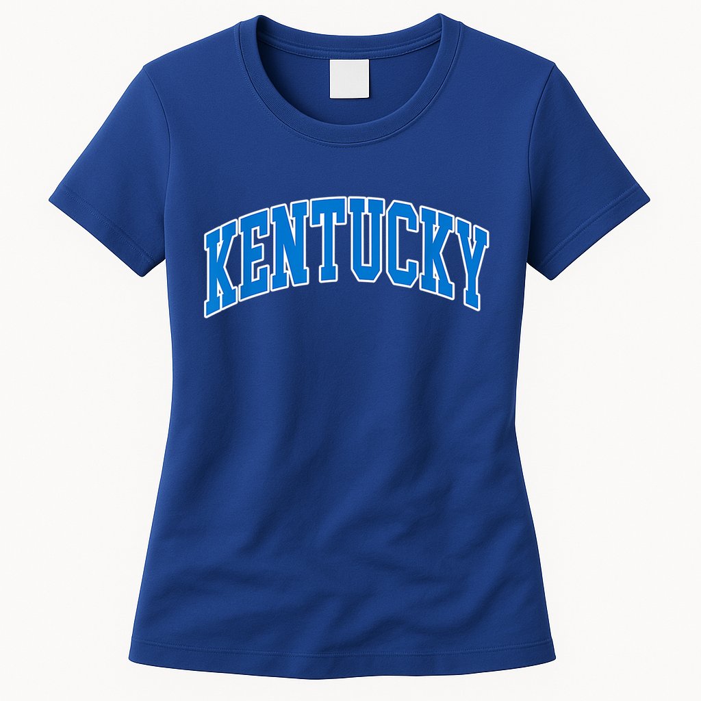 Kentucky KY Throwback Design Classic Womens T-Shirt