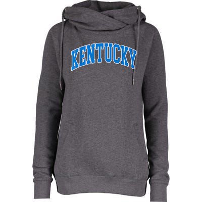 Kentucky KY Throwback Design Classic Womens Funnel Neck Pullover Hood