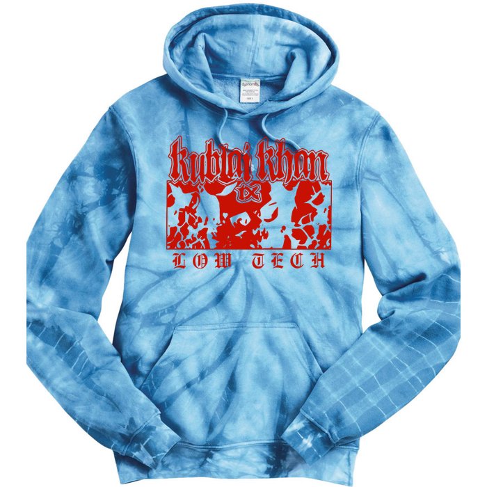 Kublai Khan Tx Low Tech New Tie Dye Hoodie