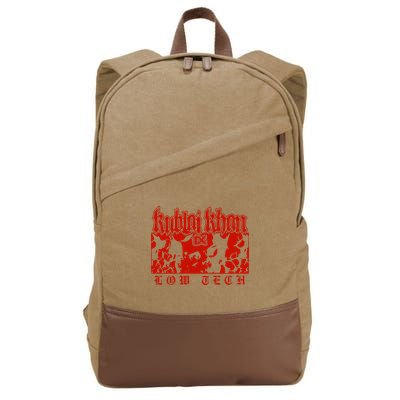 Kublai Khan Tx Low Tech New Cotton Canvas Backpack