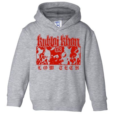 Kublai Khan Tx Low Tech New Toddler Hoodie