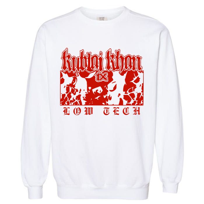 Kublai Khan Tx Low Tech New Garment-Dyed Sweatshirt
