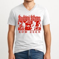 Kublai Khan Tx Low Tech New V-Neck T-Shirt