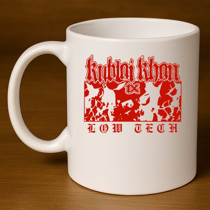 Kublai Khan Tx Low Tech New 11oz C Handle Ceramic Mug